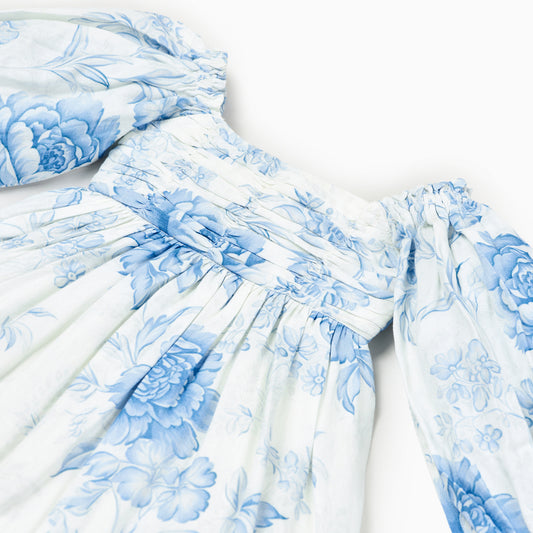 Coastal Granddaughter Kids Dress Blue