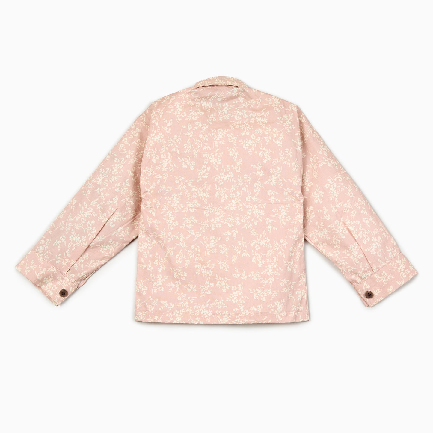 Flora Kids Shirt in Peach