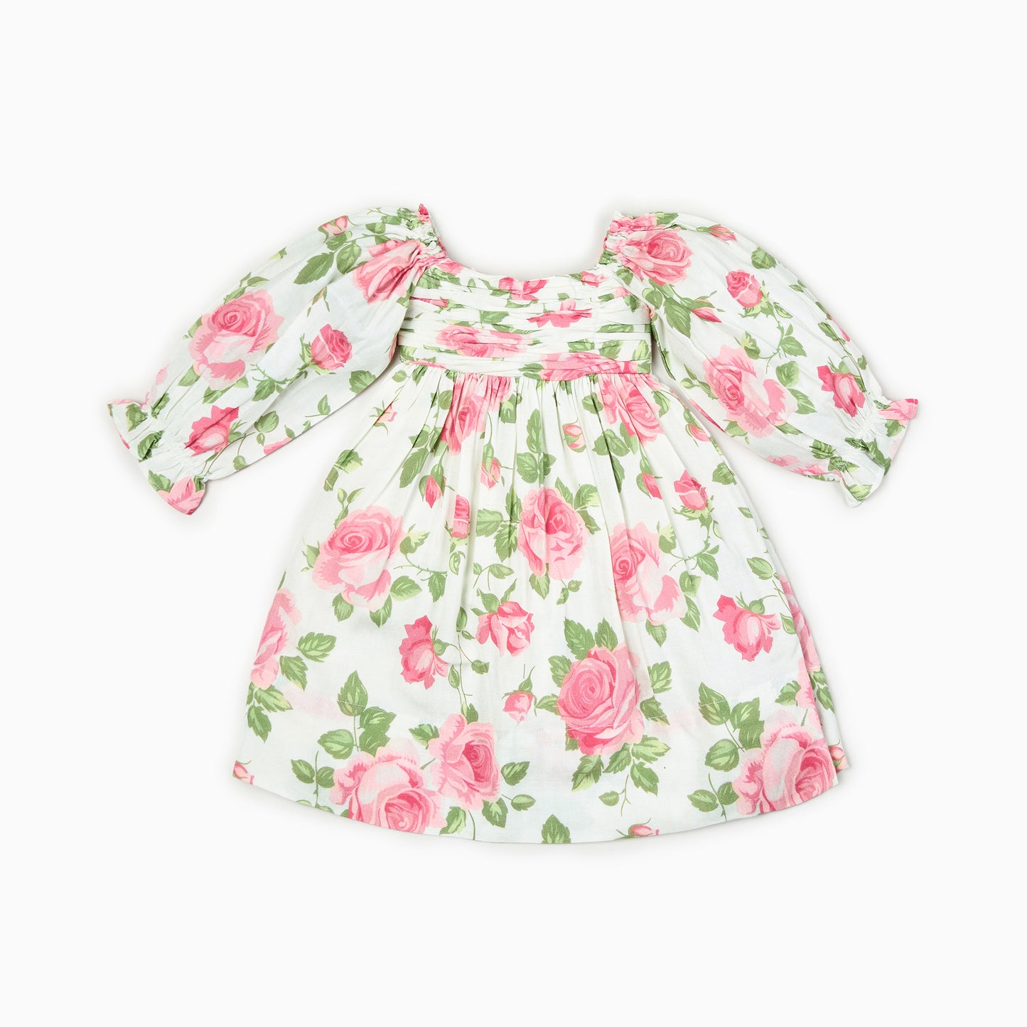 Cottagecore Rose Kids Dress