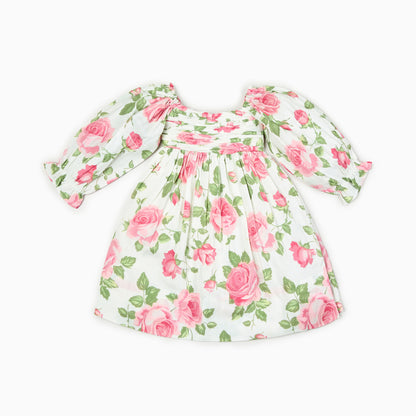 Cottagecore Rose Kids Dress