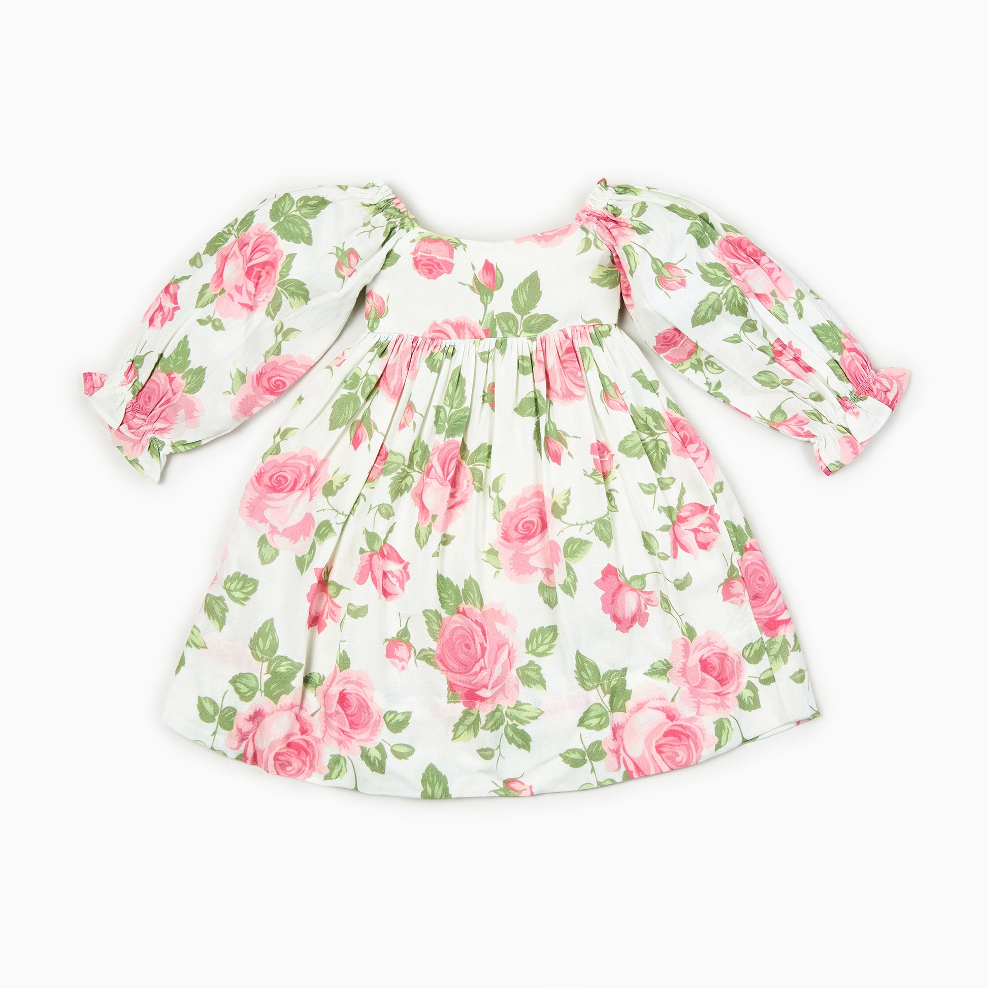 Cottagecore Rose Kids Dress