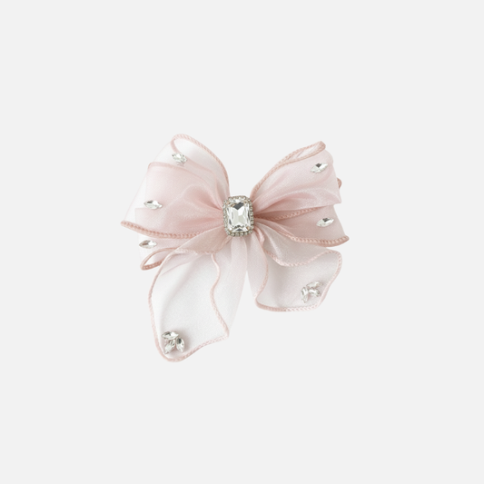 Rhinestone French Barrette Hair Clip